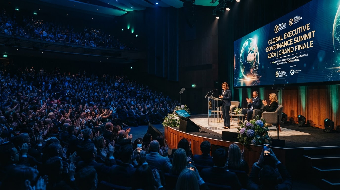 Executive governance conference stage