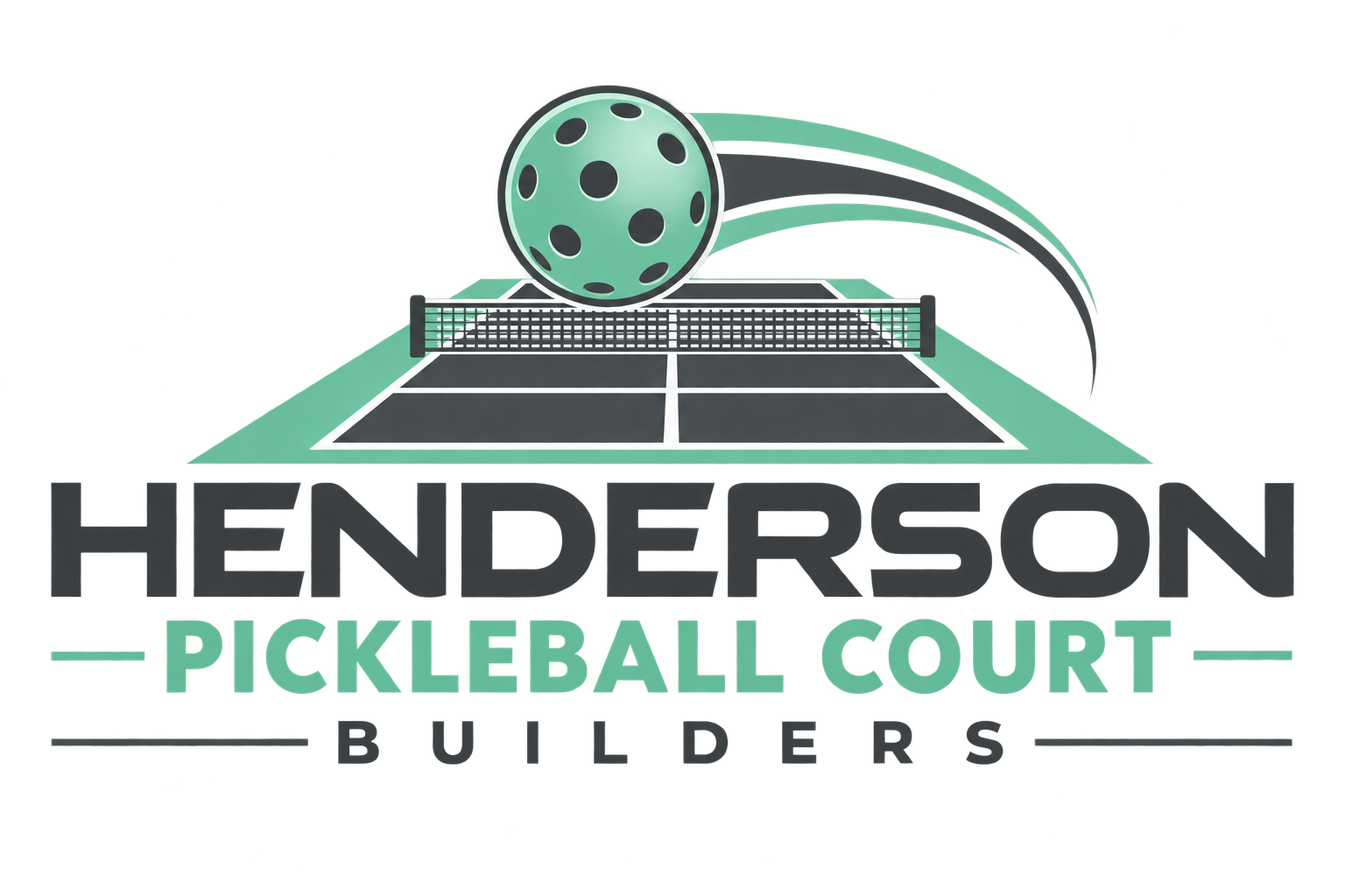 Henderson Pickleball Court Builders Logo