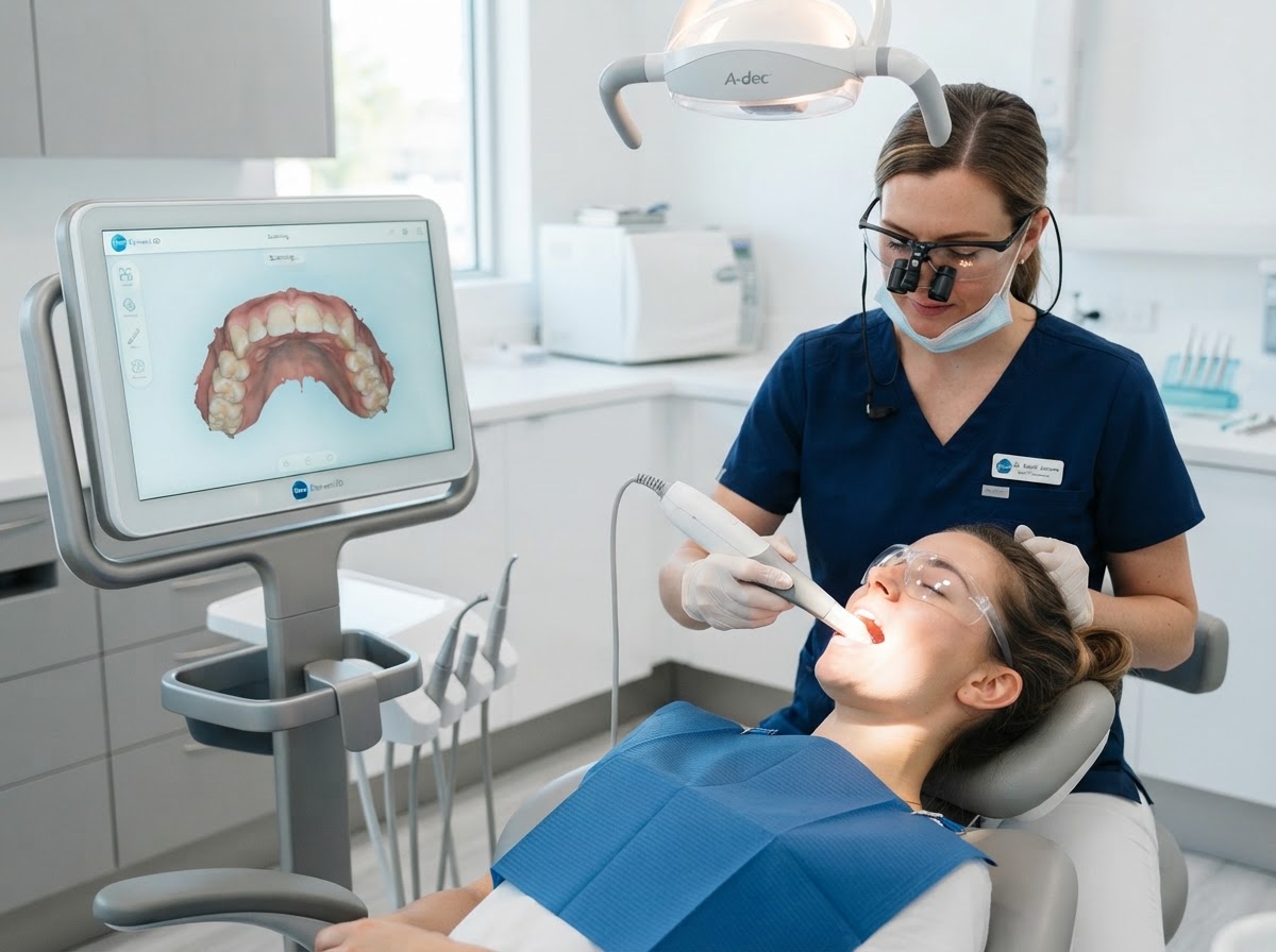Escáner intraoral iTero para planificación digital Invisalign