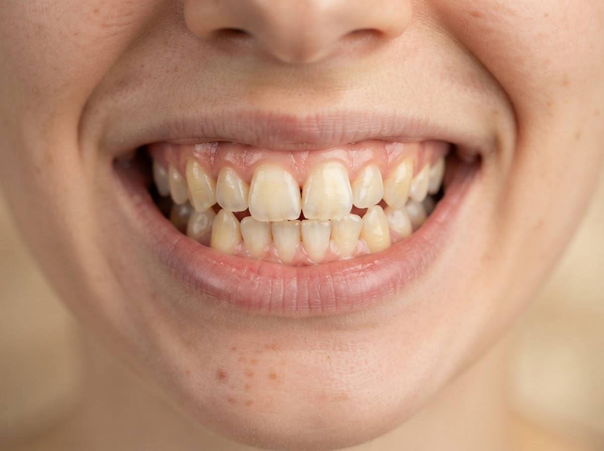 Alineación con Invisalign - antes