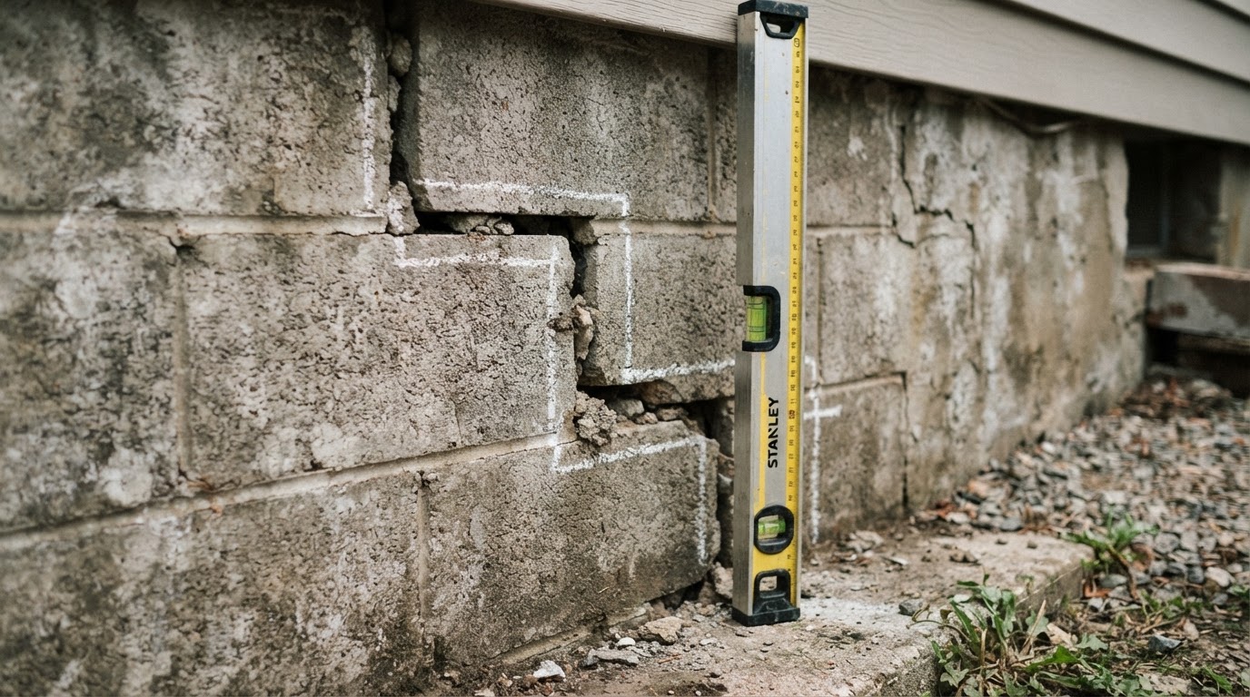 Settling Foundation Repair in Murfreesboro, TN