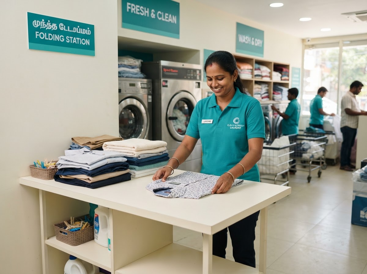 Wash & Fold at Detox Laundry in Pimpri