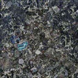 Volga Blue granite outdoor kitchen