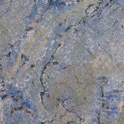 Blue Bahia exotic natural stone island