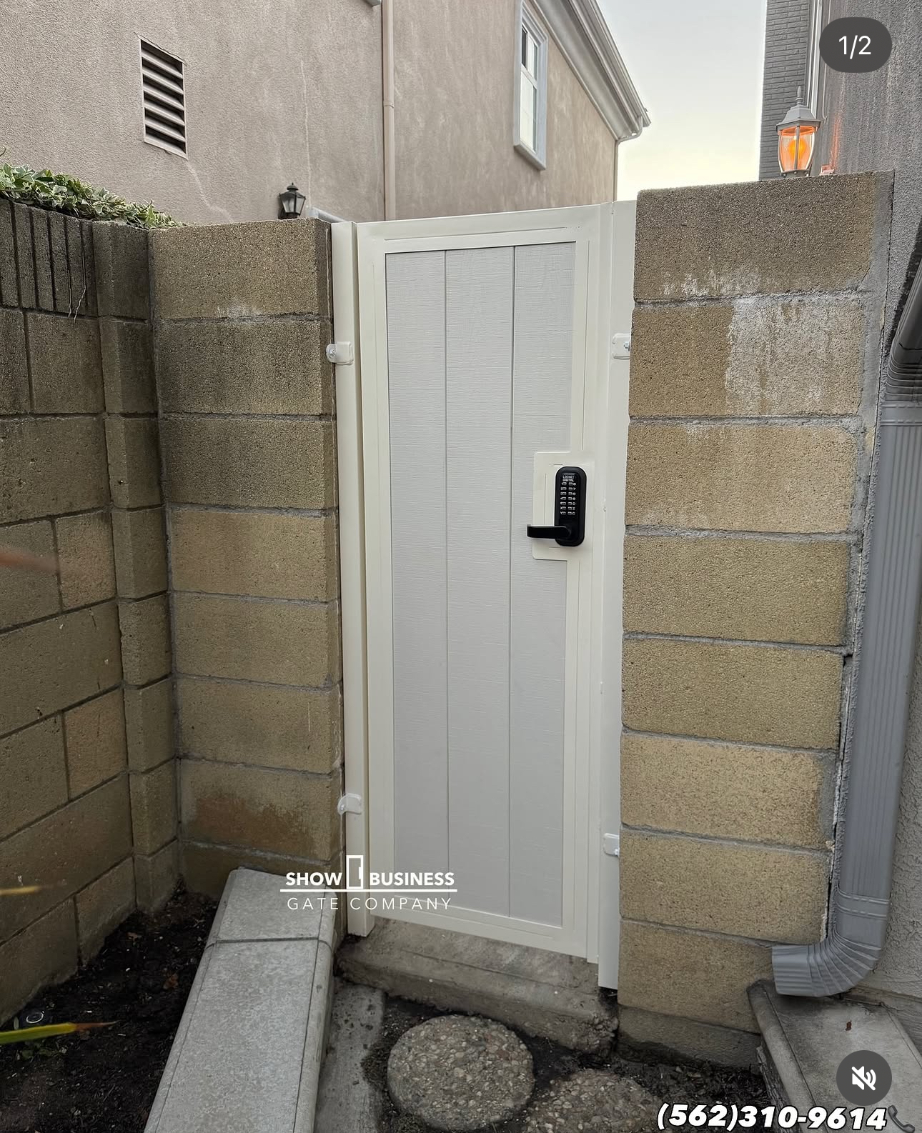 Dual Swing RV Access Gate