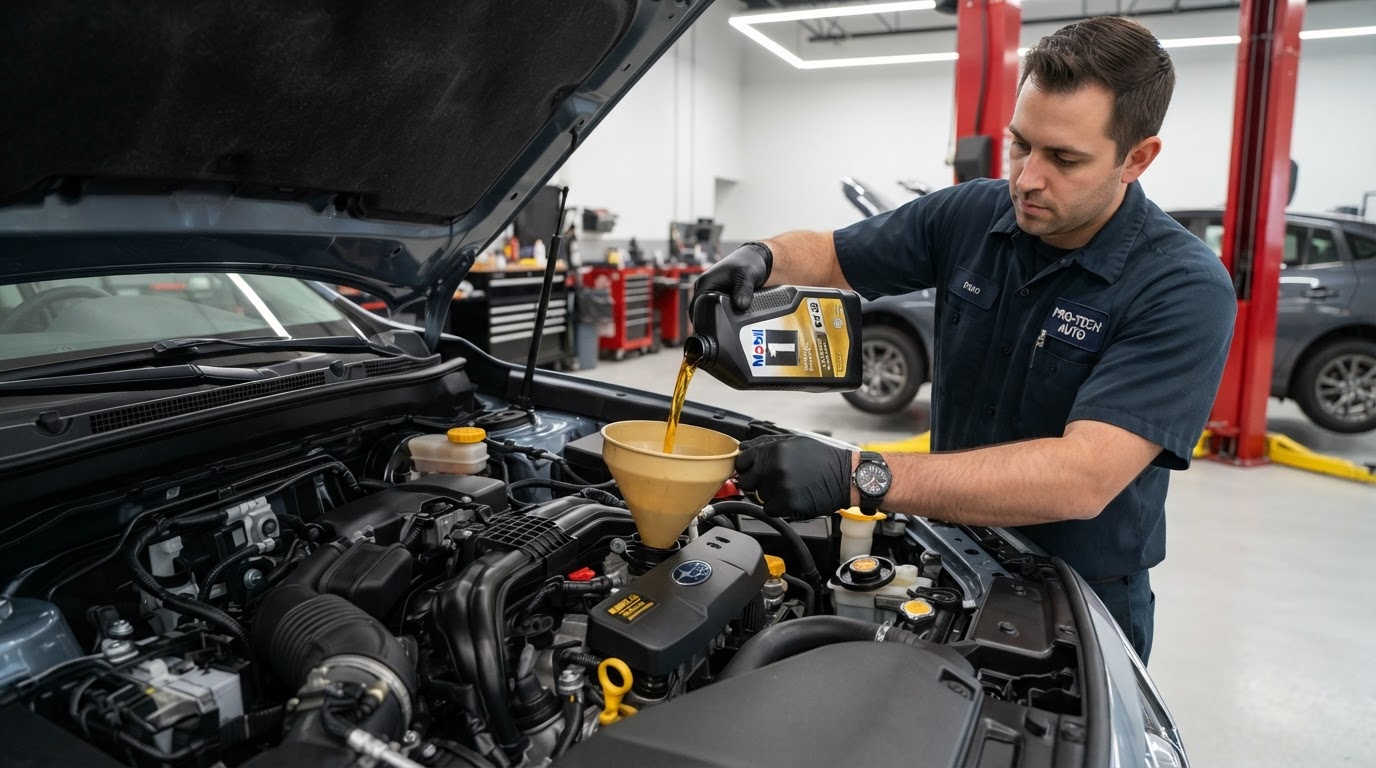 Oil Change & Maintenance