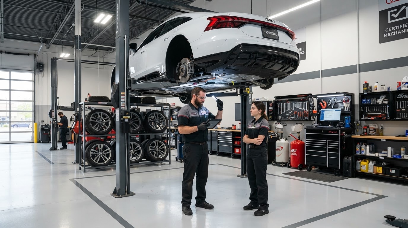 Auto body paint and refinishing at Cal's Auto Repair Warren