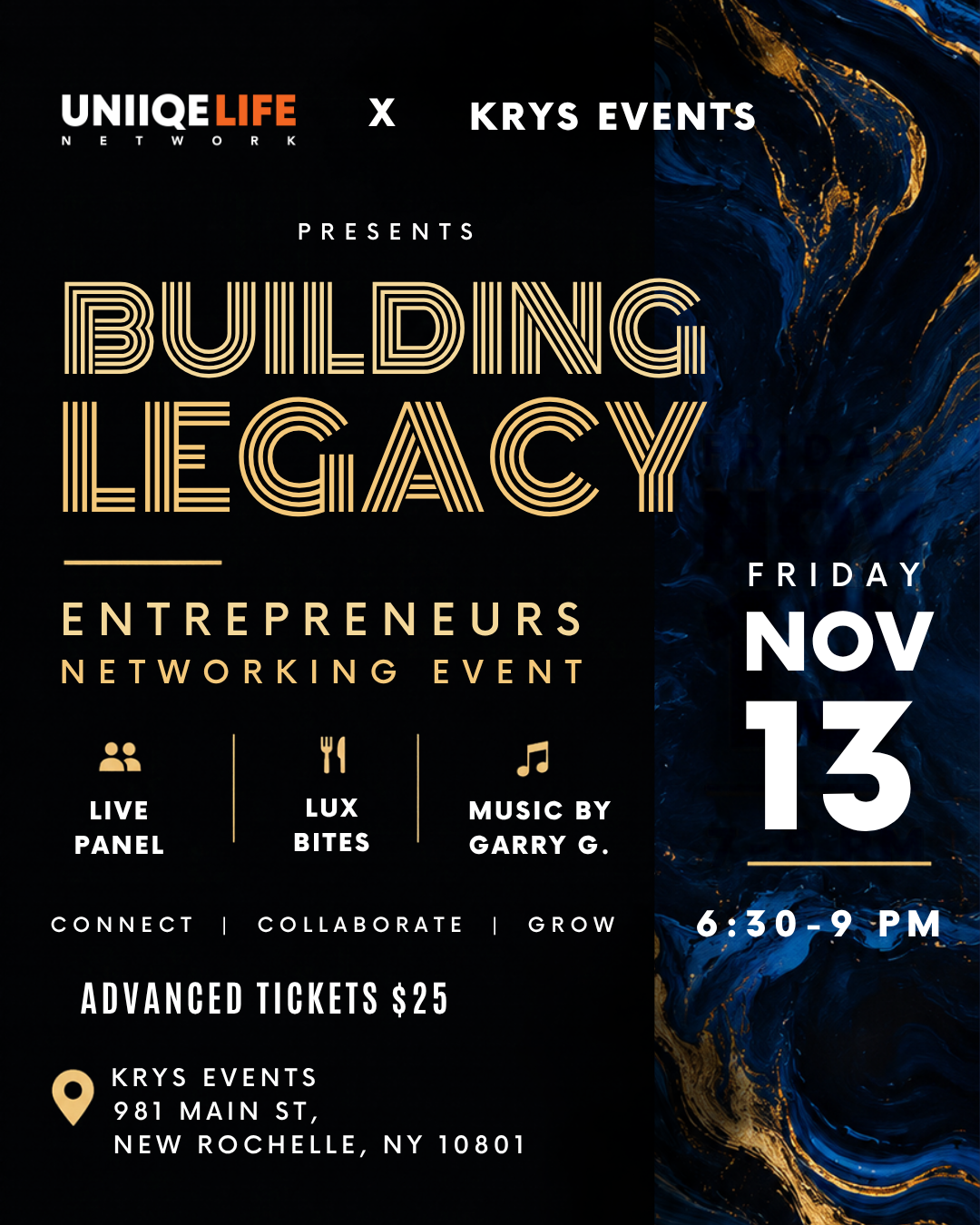 Building Legacy: Entrepreneurs Networking Event