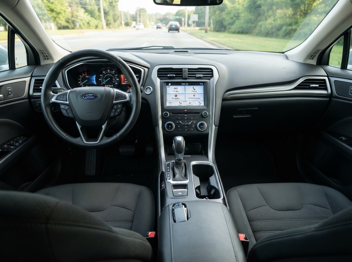 2016 FORD FUSION — interior cabin