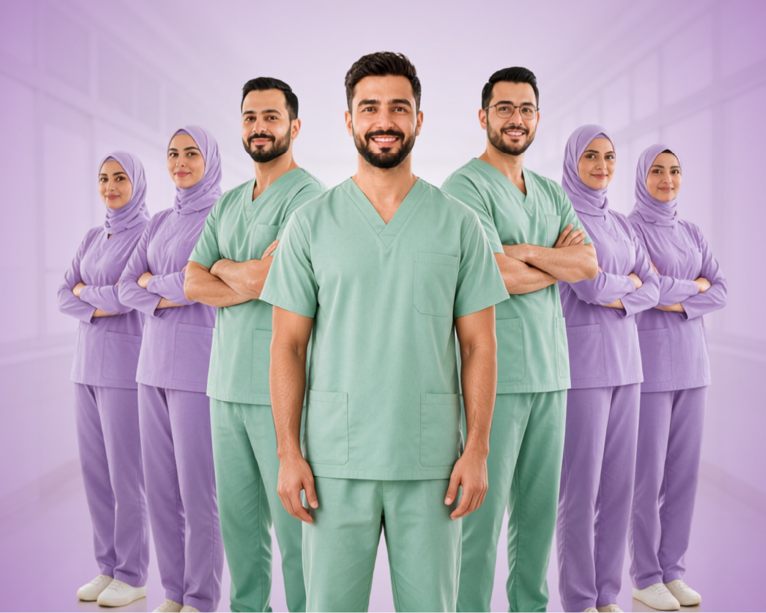 ممرضة تقدم رعاية منزلية لكبير سن في جدة
