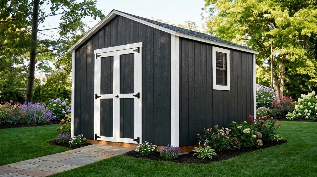 Reference photo of a 10×10 ft Backyard Shed