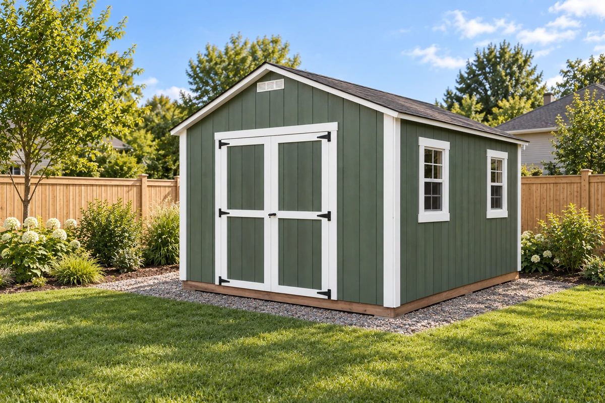 Reference photo of a 10×16 ft Backyard Shed