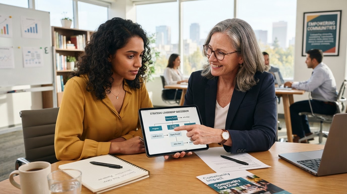 Leadership Succession & Staff Coaching: The Nonprofit Continuity Plan Linda & Linda Build
