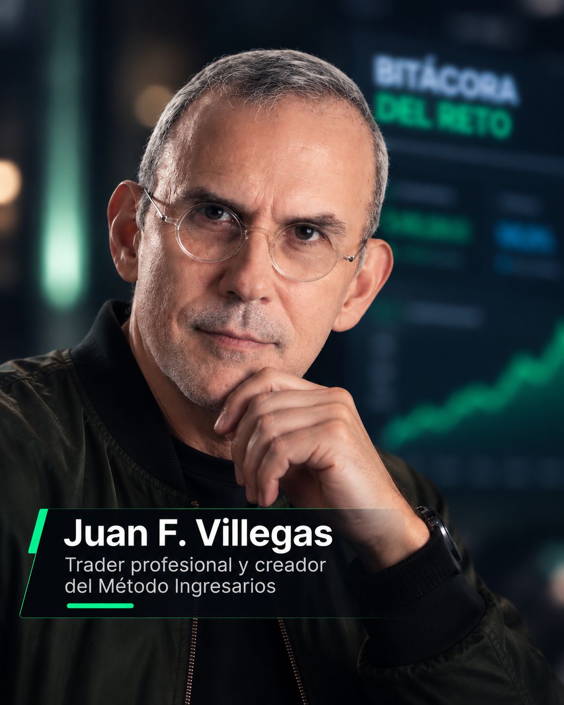 Juan F. Villegas — Trader profesional y creador del Método Ingresarios