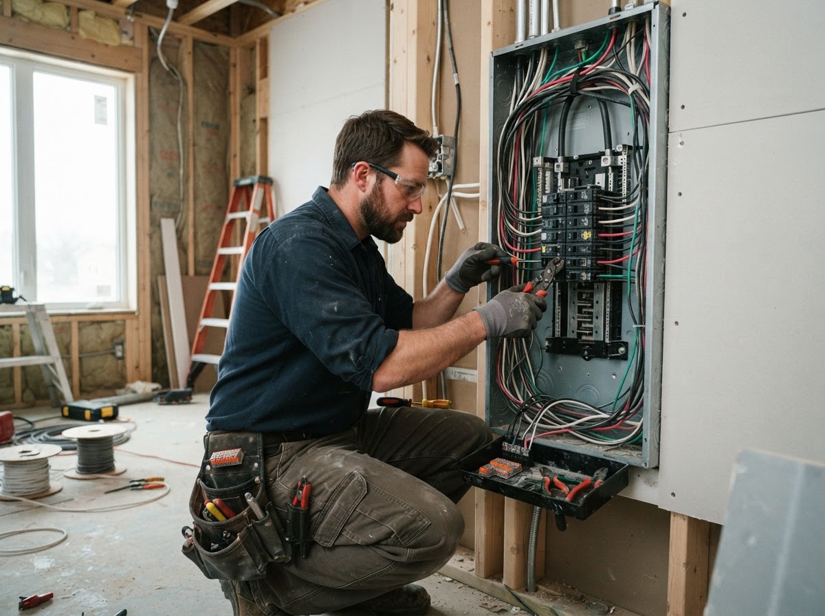 Mantenimiento de instalaciones eléctricas — LC Construye S.A