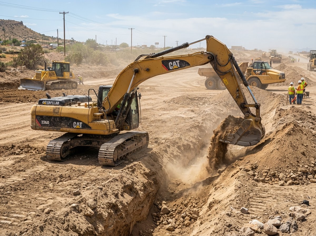 Excavadora — LC Construye S.A