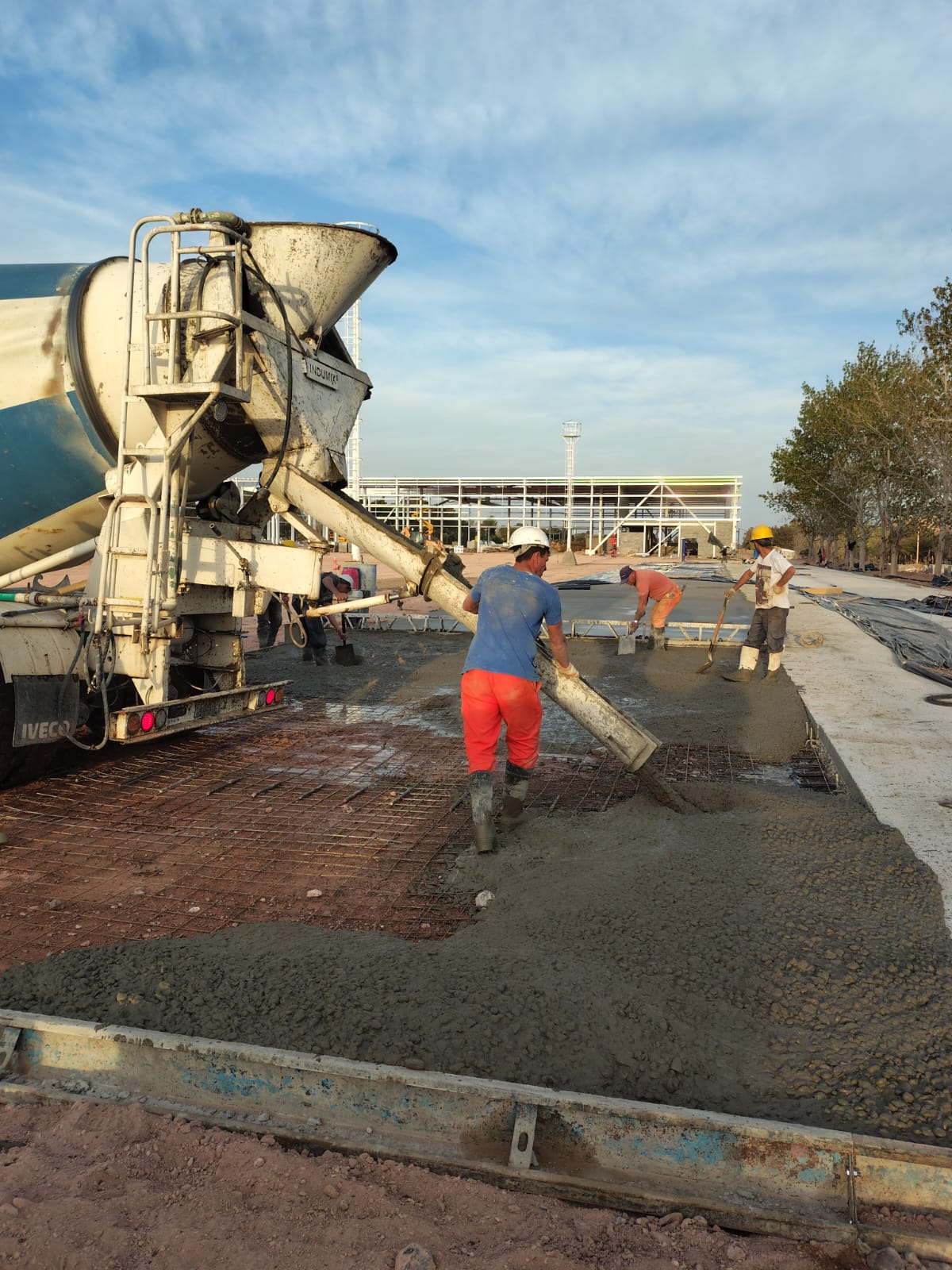 Planta de hormigón en Cuenca Neuquina — LC Construye S.A