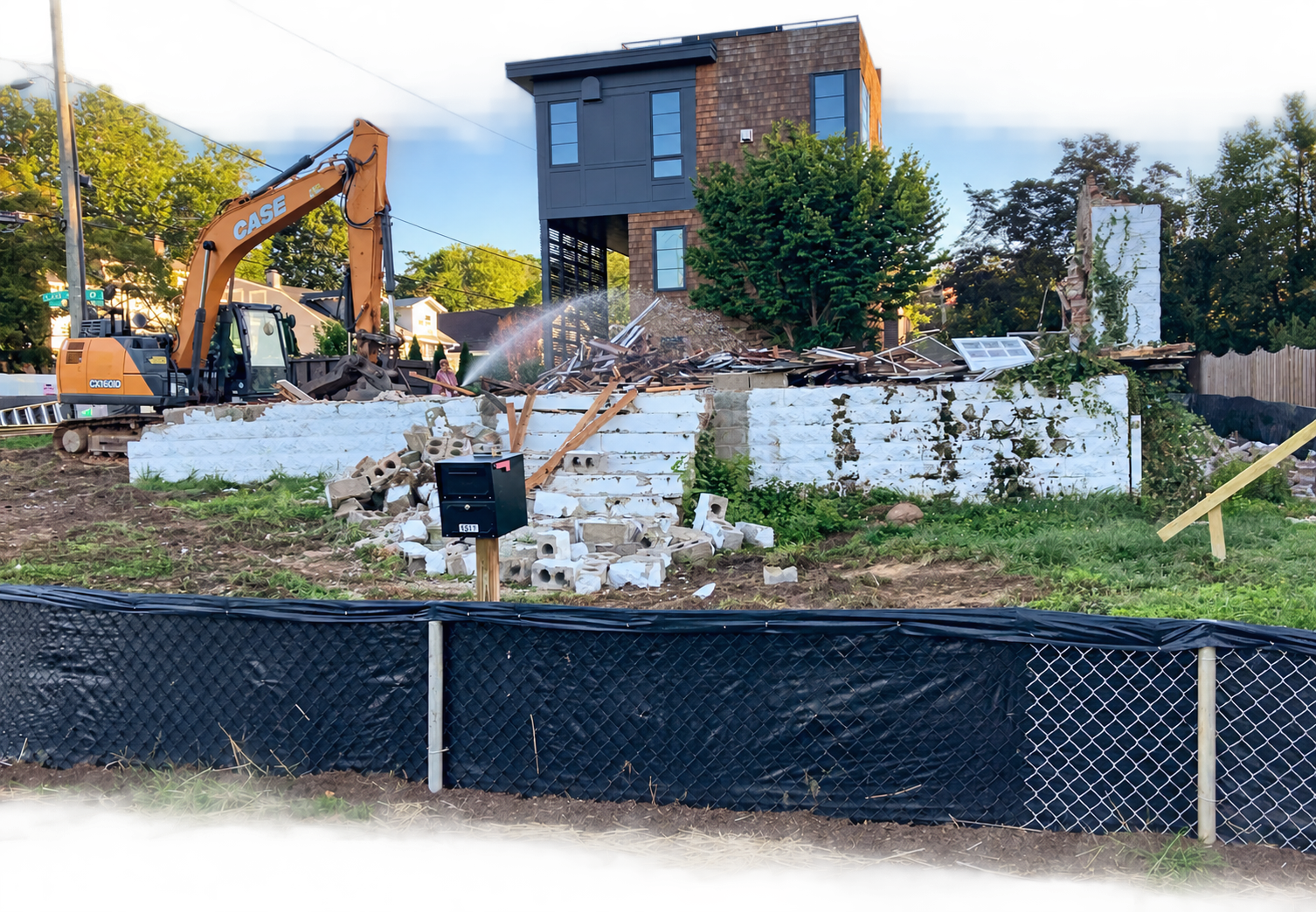 Home Addition Site Work — excavation and site work in Montgomery County, Maryland