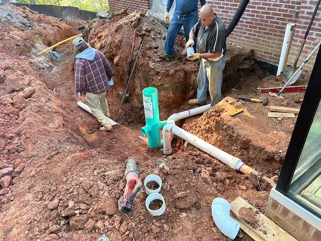 Stormwater management site work project