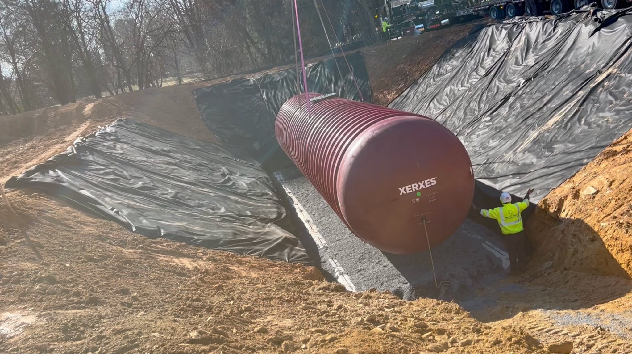 Stormwater Management — excavation and site work in Montgomery County, Maryland