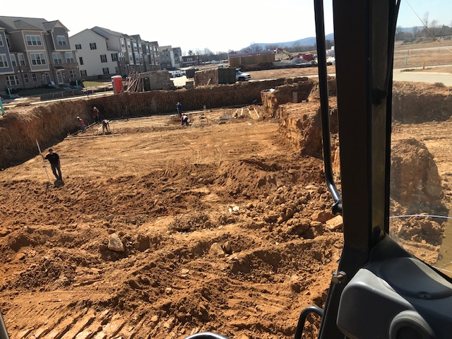 New Home Construction Site Work — excavation and site work in Montgomery County, Maryland