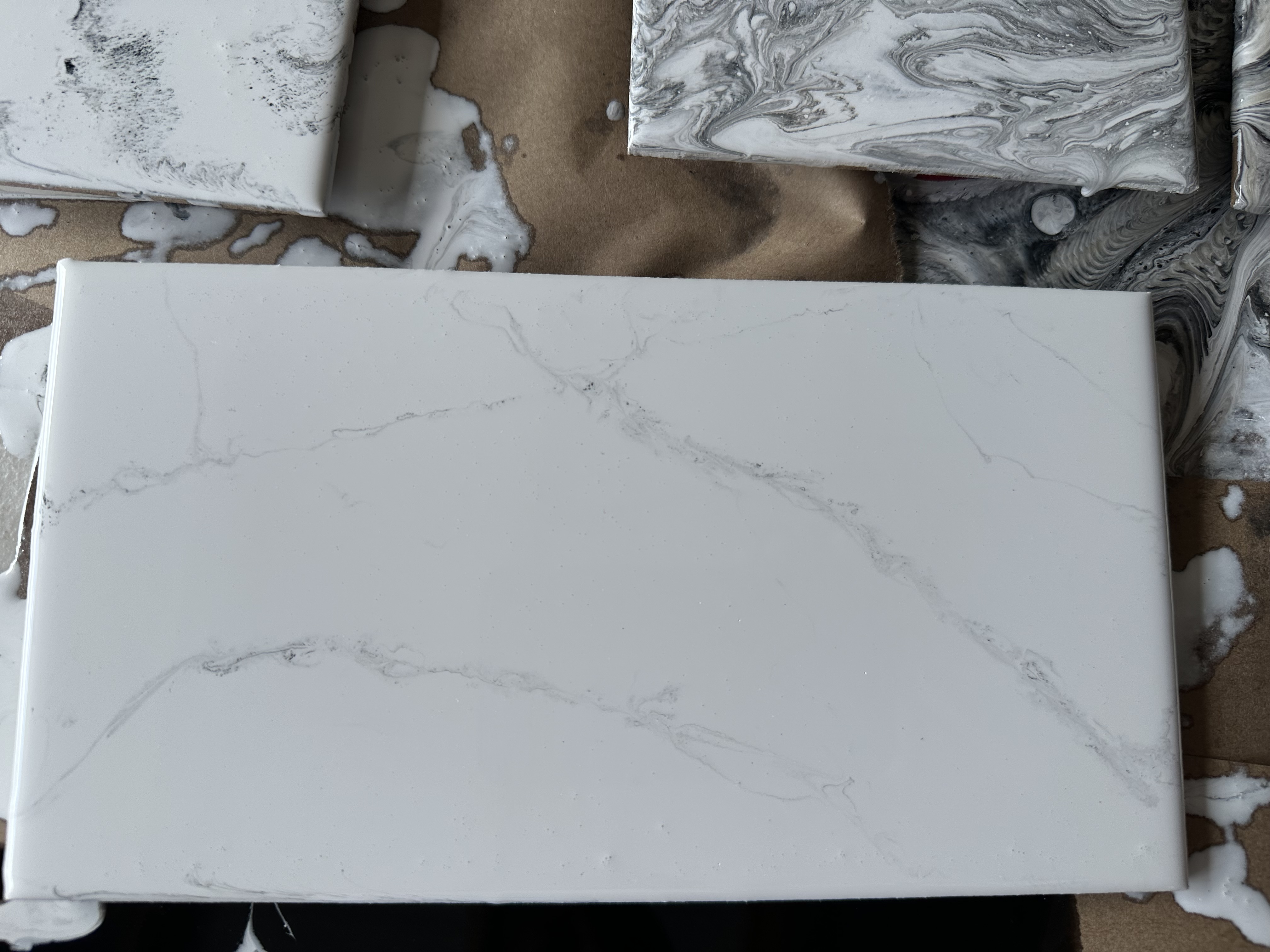 Carrara Feather Vein