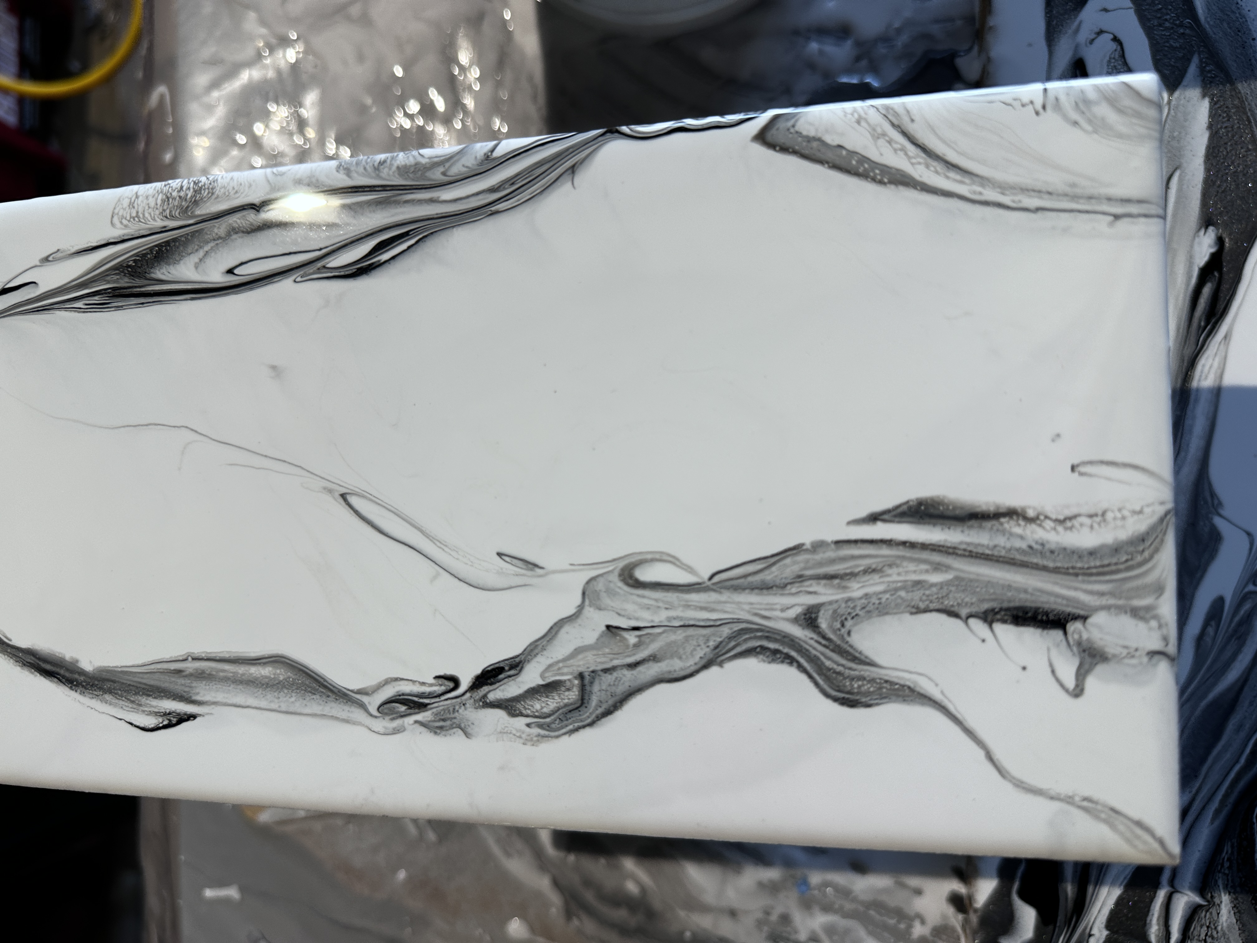 Charcoal Wave Marble