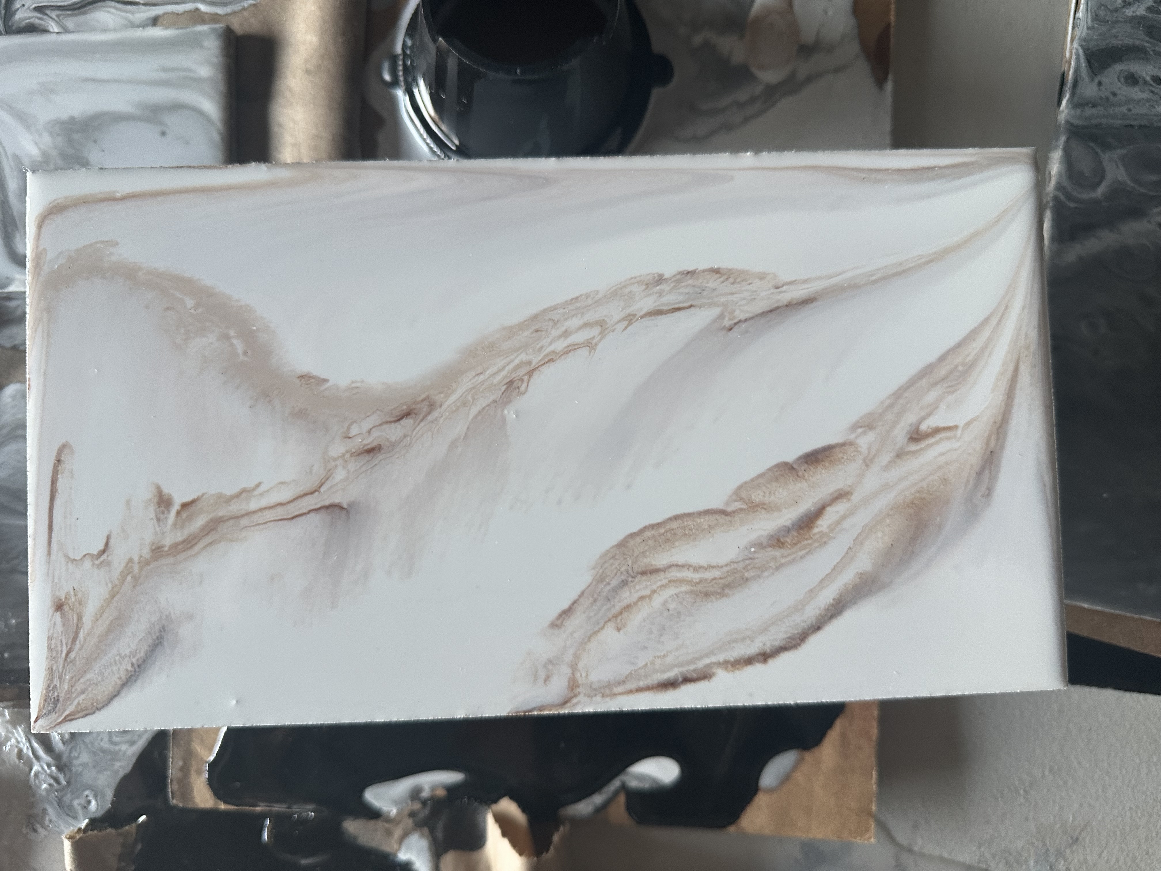 Mocha & Cream Swirl