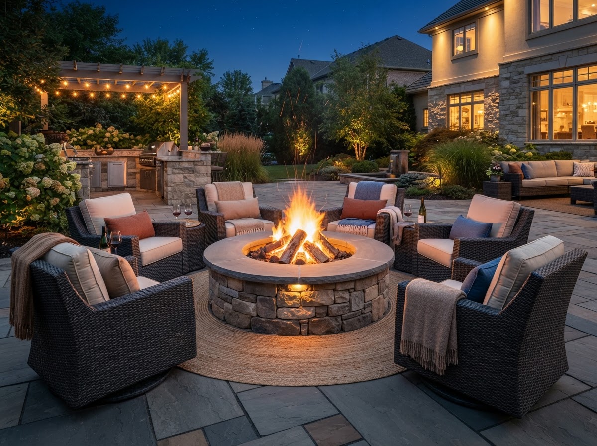 Fire Pits — Pozos de fuego / Fogateros realizados por L&H EZEQUIEL 30.2 INC en Sterling, Virginia