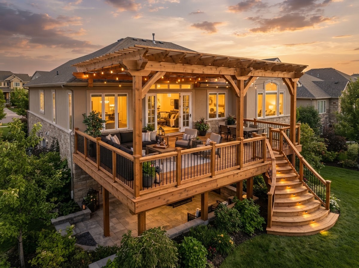 Decks — Terrazas realizados por L&H EZEQUIEL 30.2 INC en Sterling, Virginia