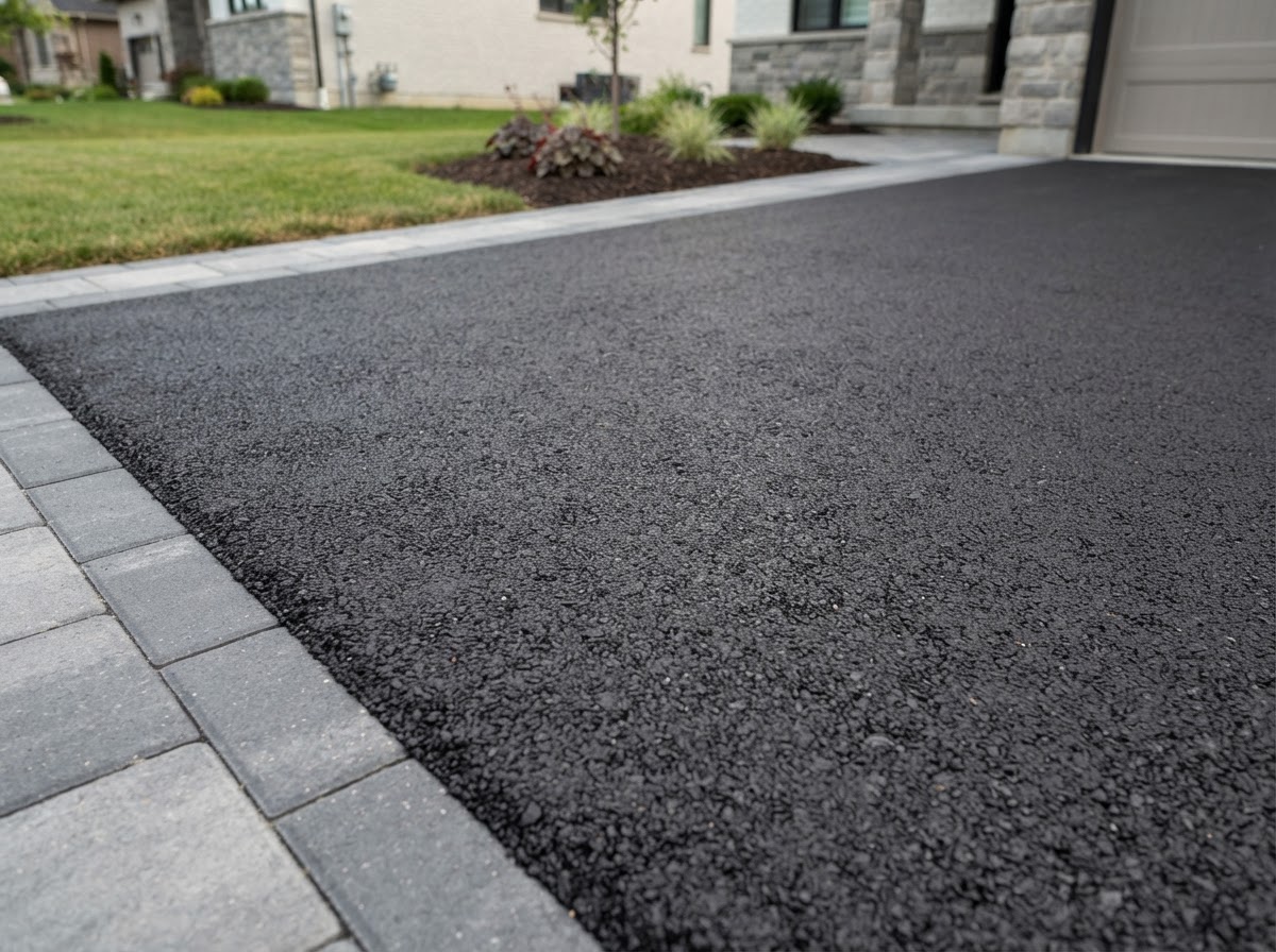 Driveways work performed by THE MAIN PAVING LLC