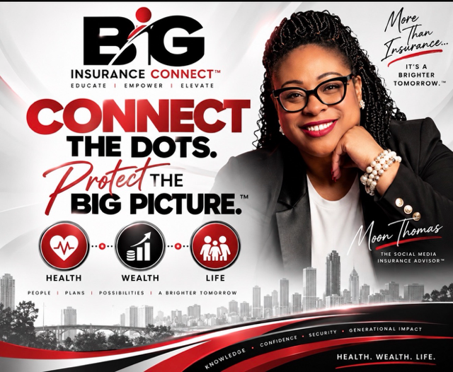 BIG Insurance Connect — Moon Thomas — Connect the dots. Protect the BIG picture.™