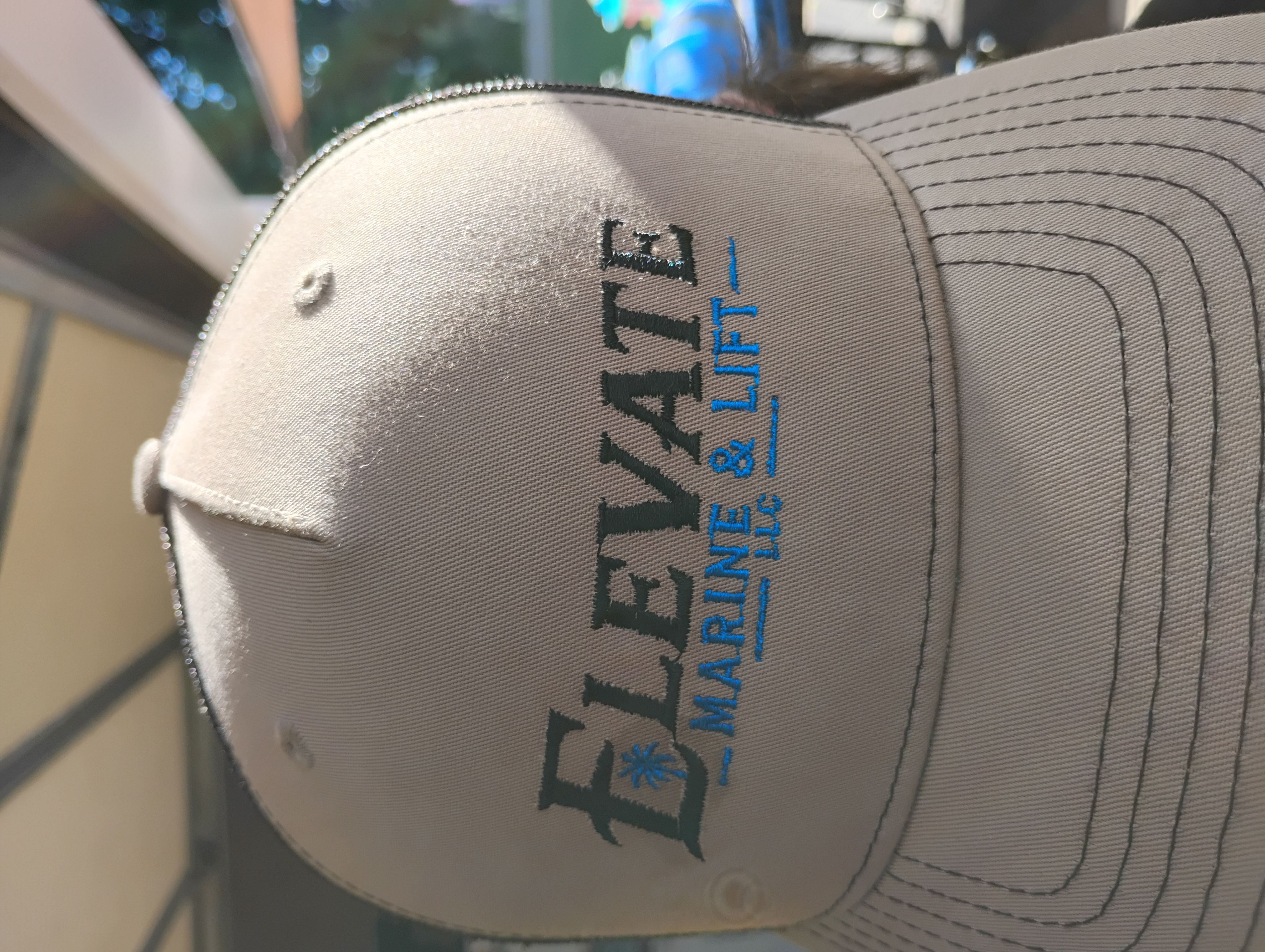 Elevate Marine & Lift official embroidered company hat