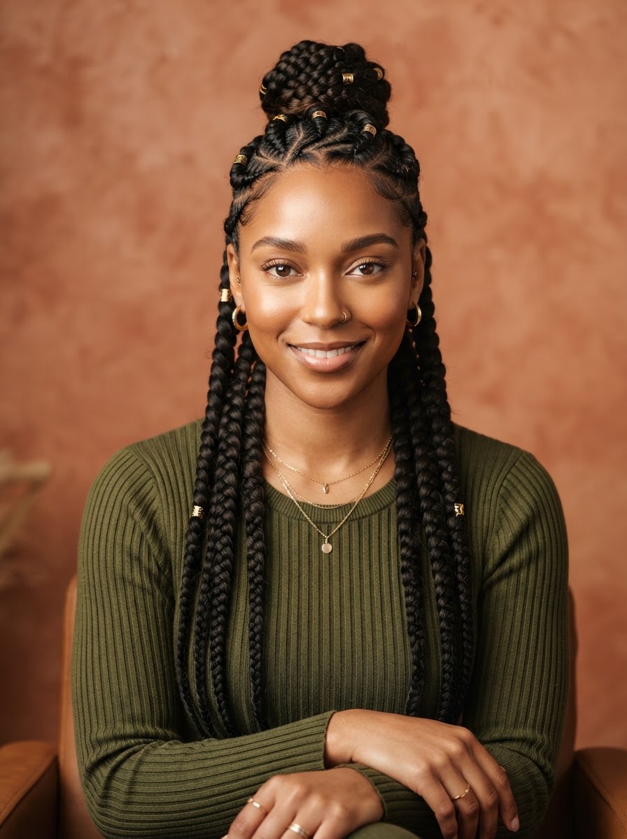 Large Feed-In Braids