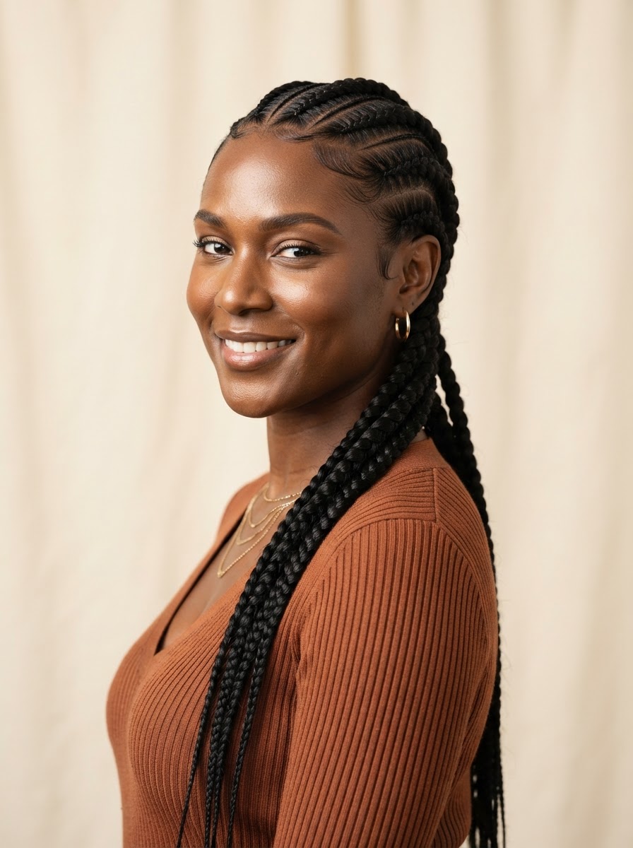 8 Feed-In Braids