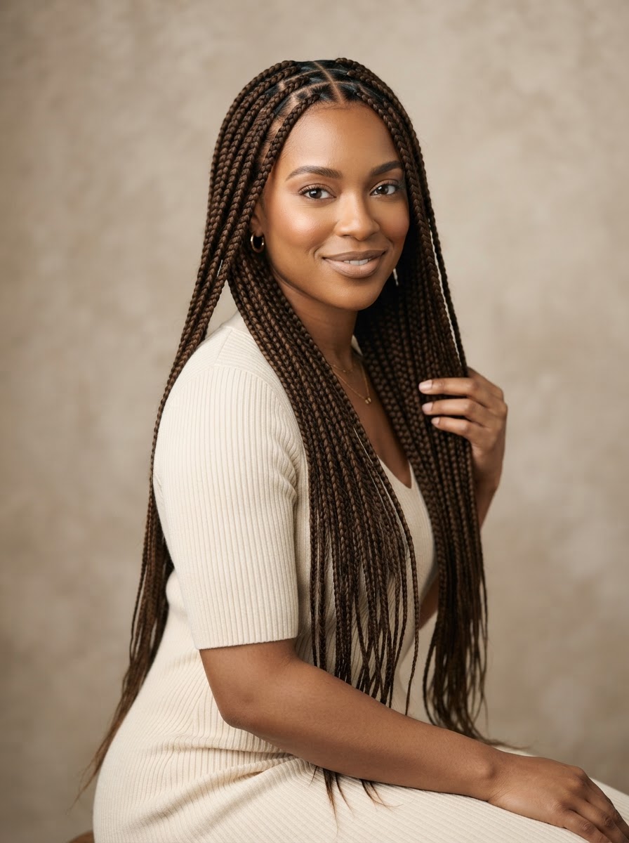 Traditional Box Braids