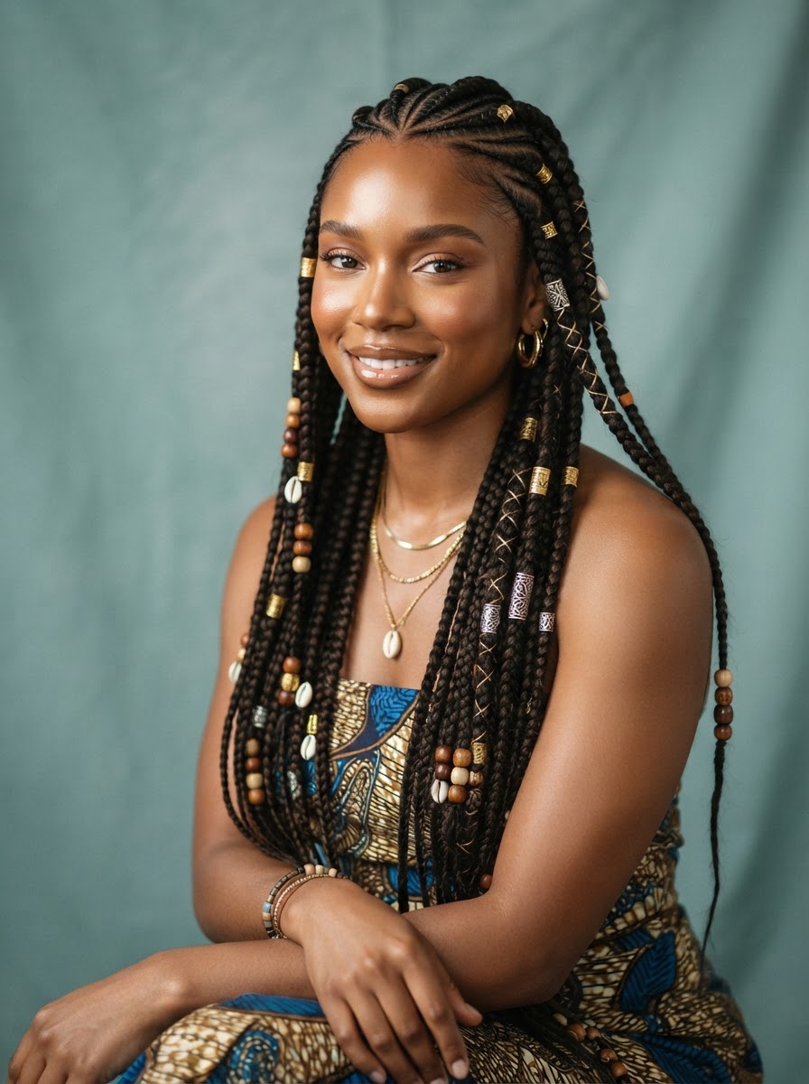 Tribal Box Braids