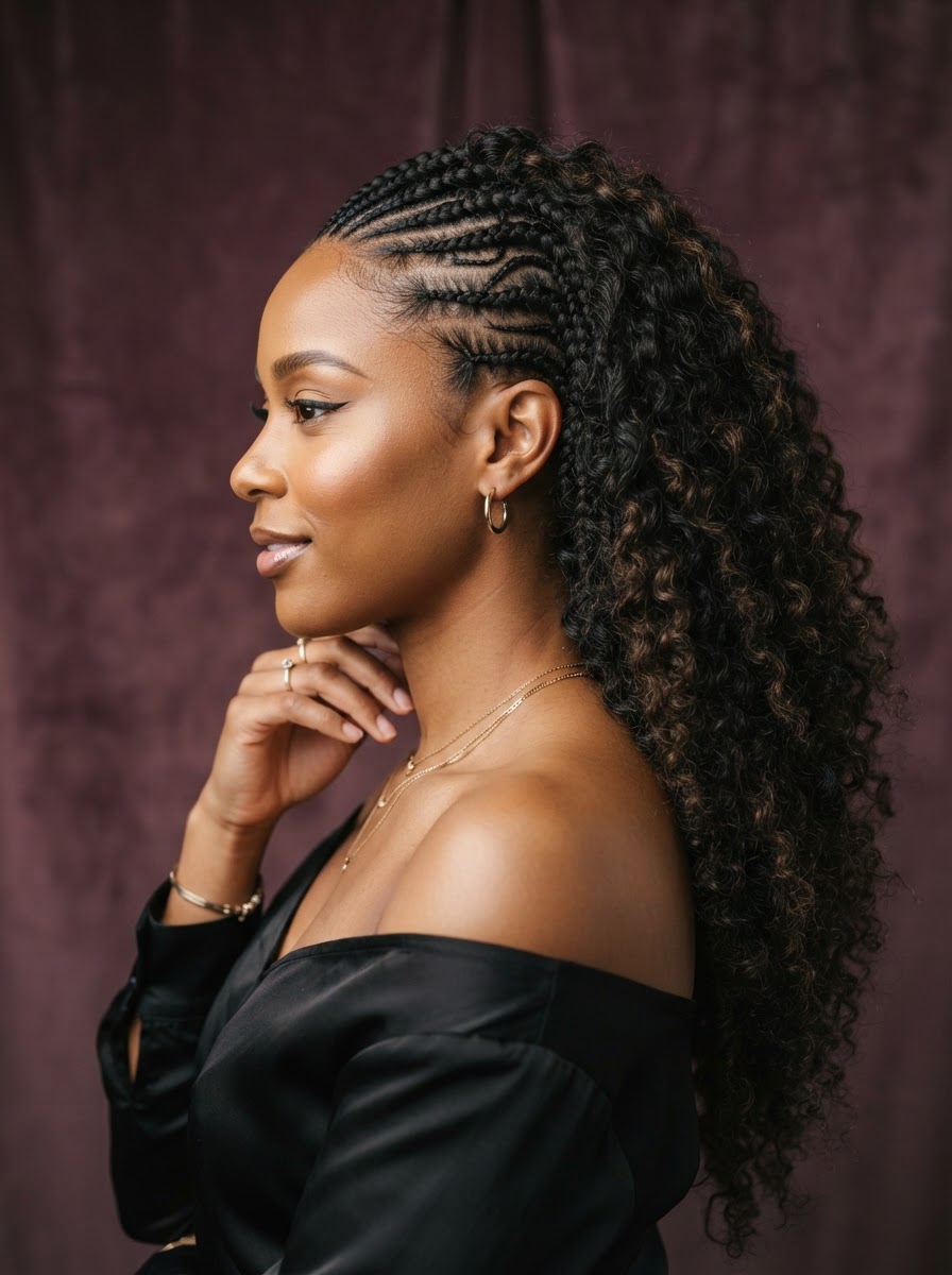 Half Crochet Half Braids
