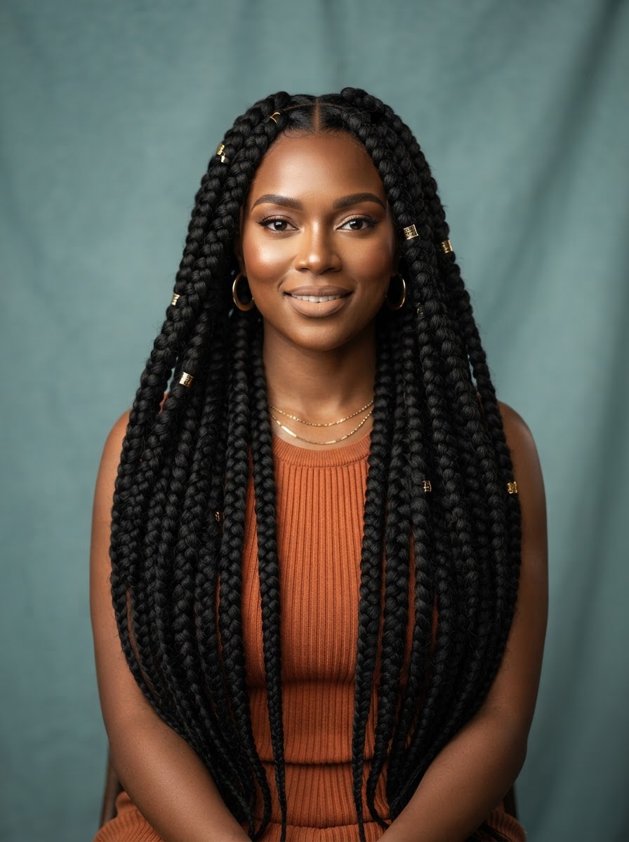 Jumbo Knotless Braids