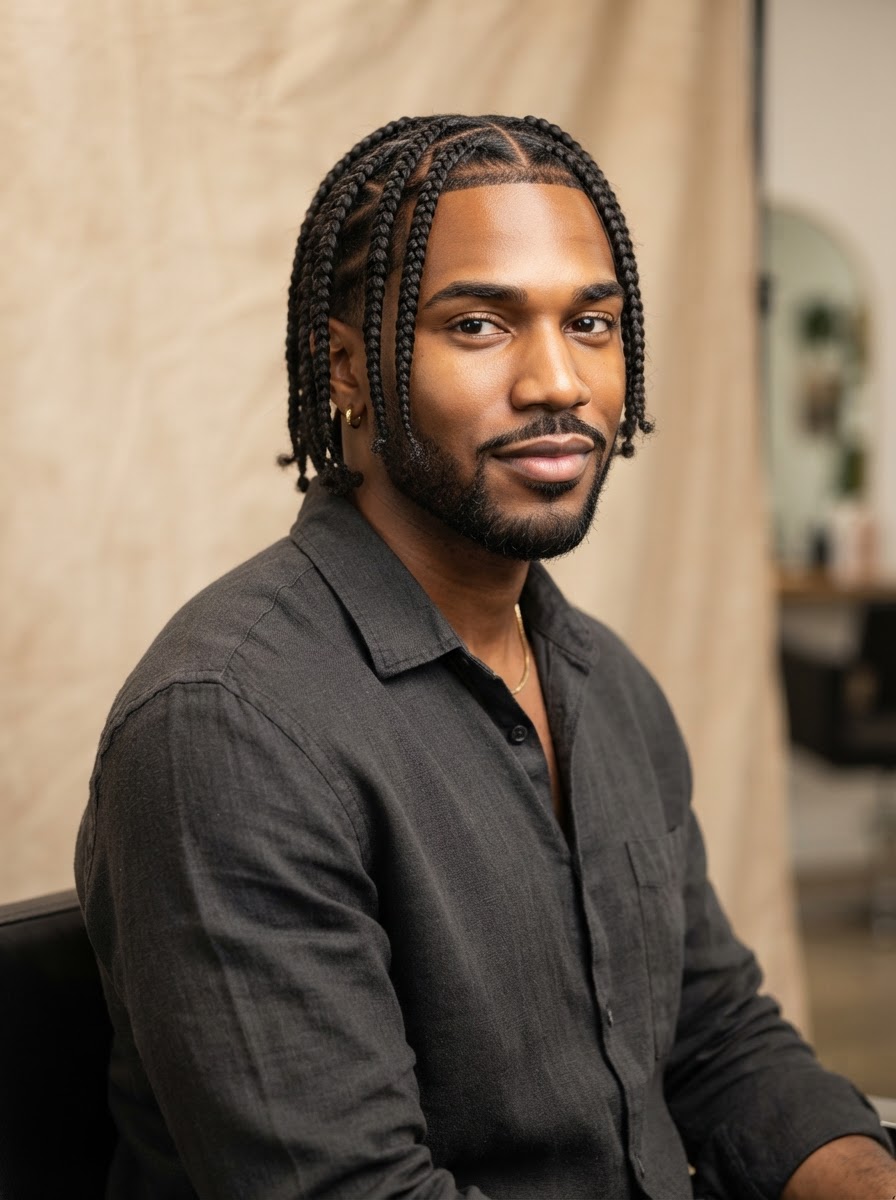Men's Box Braids