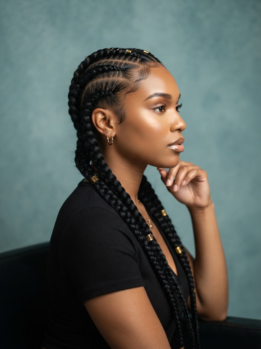 Pop Smoke Braids