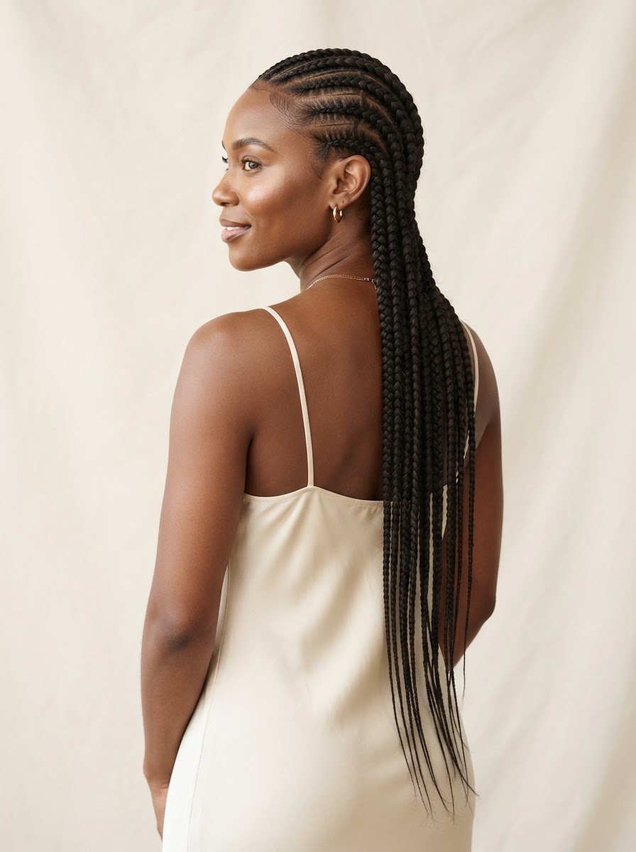 Traditional Feed-In Braids