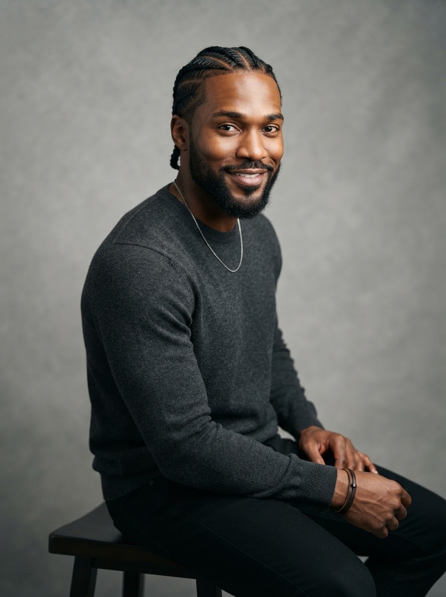 Natural Men's Braids