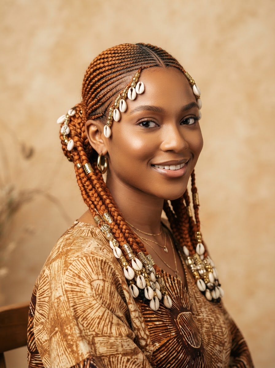 Traditional Fulani Braids