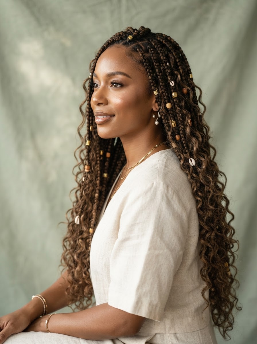 Boho Box Braids
