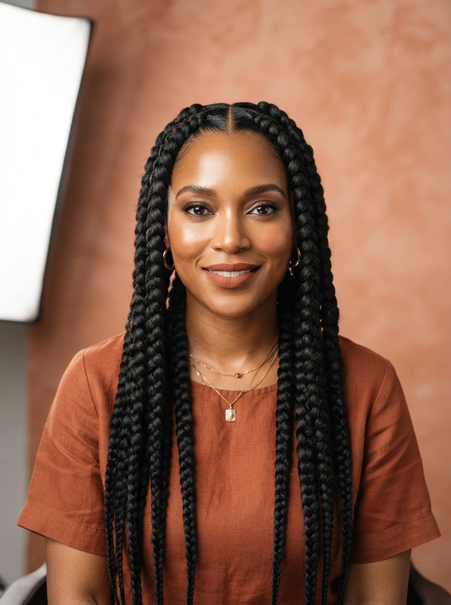 Large Box Braids