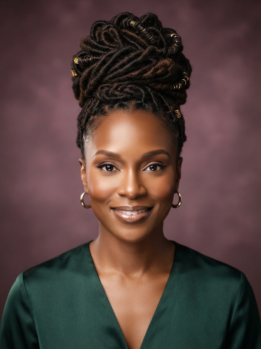 Loc Updo