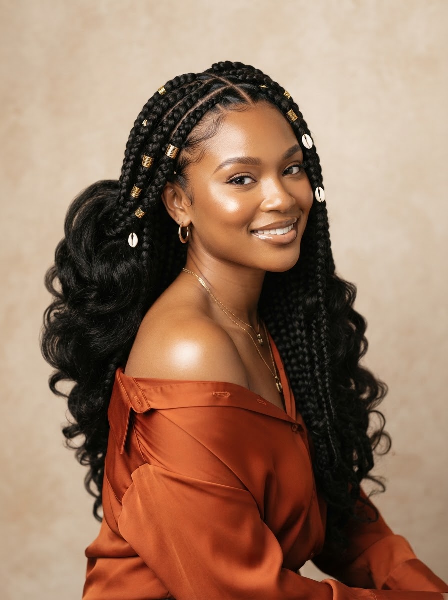 Fulani Flip-Over Braids