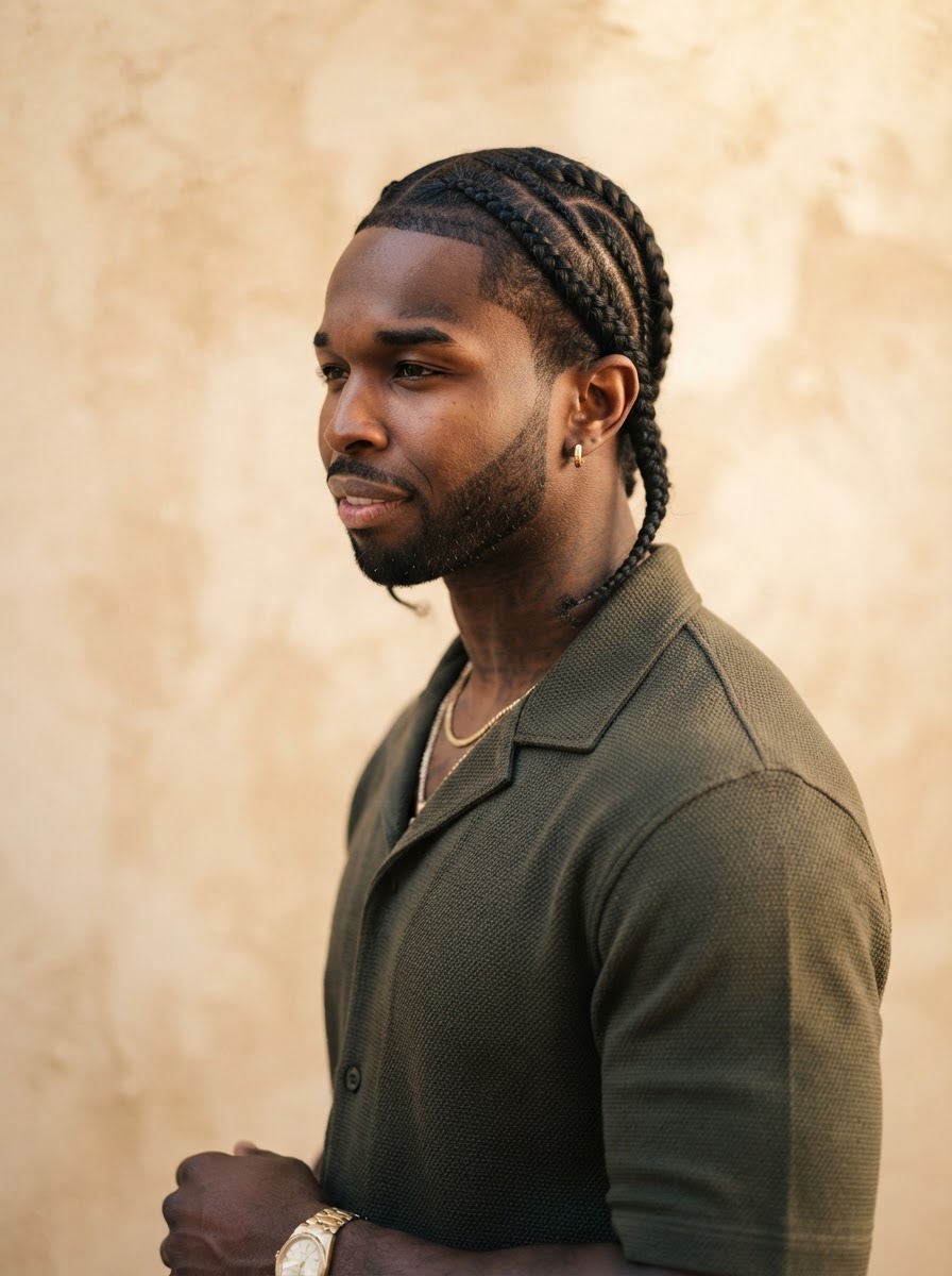 Men's Pop Smoke Braids