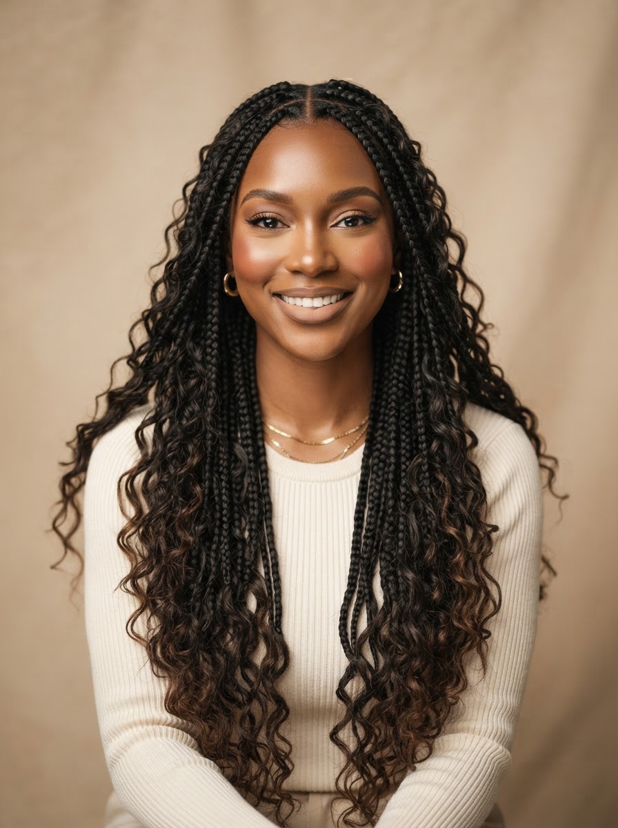 Goddess Box Braids